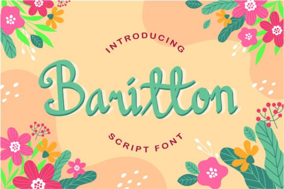 Barriton: A Playful Handwritten Font for Creative Web Design