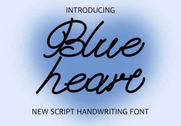 Blue Heart: The Font That Elevates Your Brand