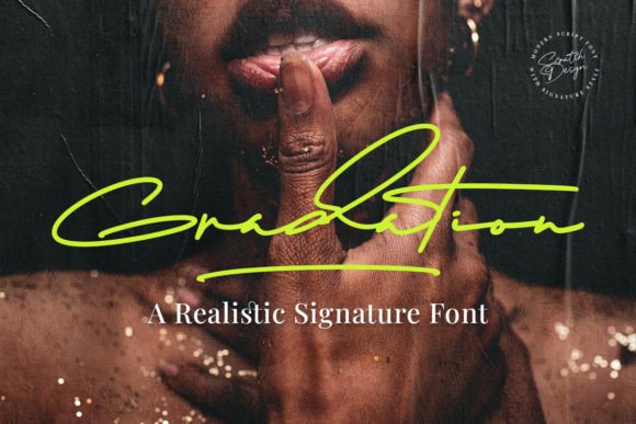 Gradation: A Script Handwritten Font for Real Branding Projects