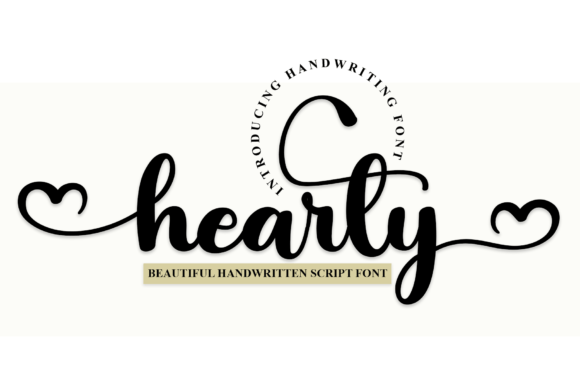 Hearty: A Script Handwritten Font for Bold Branding and Social Media Impact