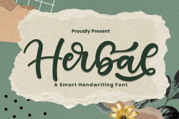 Herbal: The Handwritten Font That Elevates Your Brand’s Visual Story