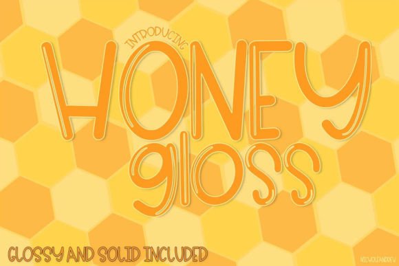 Honey Gloss: The Font That Elevates Your Brand’s Visual Story