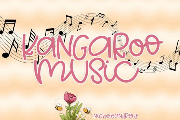 Kangaroo Music: A Quirky Handwritten Font for Branding and Creativity