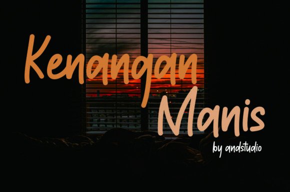 Kenangan Manis: A Script Font That Elevates Your Brand