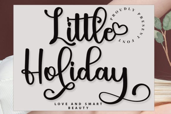 Little Holiday: A Script Font That Elevates Branding with Class and Charm