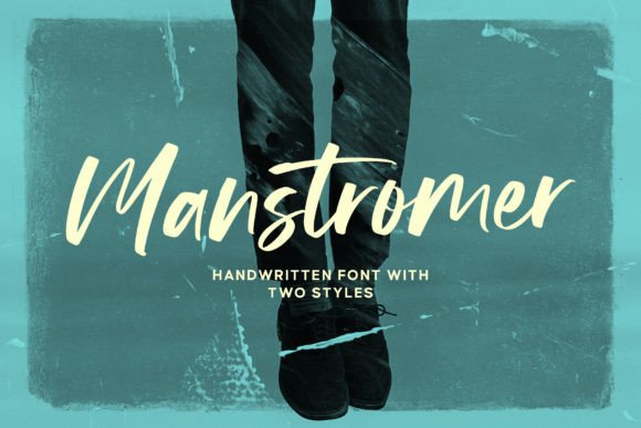 Manstromer: A Dynamic Script Font for Creative Designers