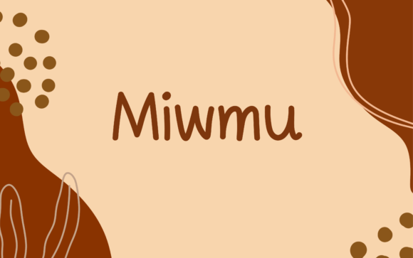 Miwmu: A Script Handwritten Font for Creative Web Design