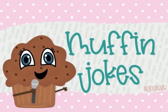 Muffin Jokes: A Whimsical Script Font for Creative Makers