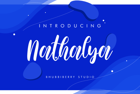 Nathalya: A Romantic Handwritten Font for Branding and Design