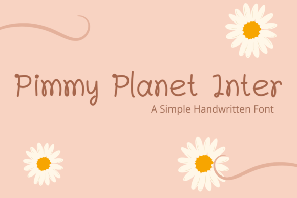 Pimmy Planet Inter: A Script Handwritten Font for Editorial Design