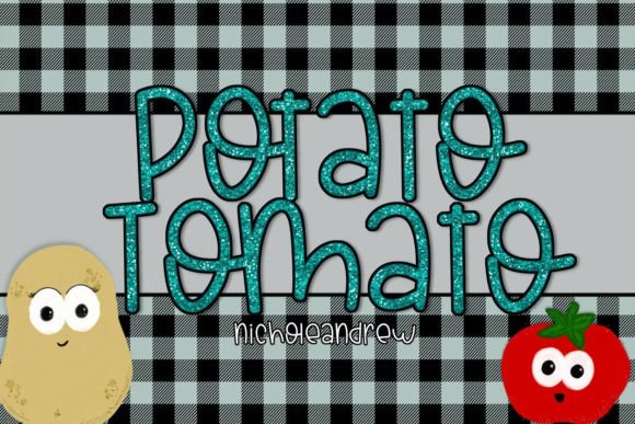 Potato Tomato: A Quirky Handwritten Font for Creative Branding