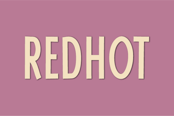 Redhot: The Font That Elevates Your Brand’s Visual Story