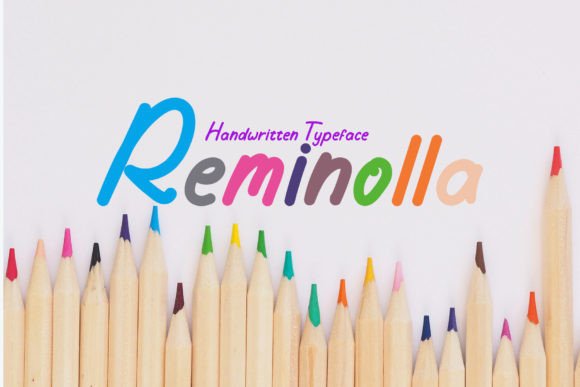 Reminolla: A Friendly Handwritten Font for Creative Branding