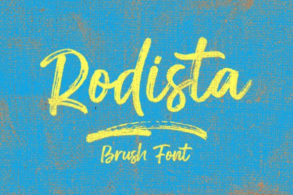 Rodista: A Script Handwritten Font That Elevates Your Creative Projects