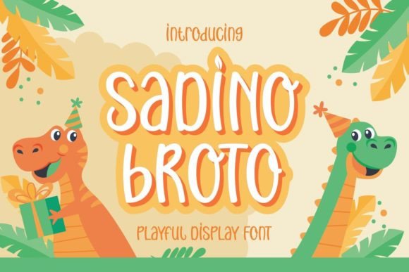 Sadino Broto: A Font That Brings Handwritten Charm to Every Craft Project