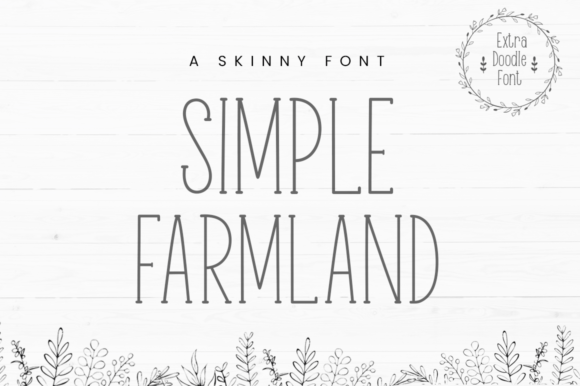 Simple Farmland: A Font That Elevates Your Brand