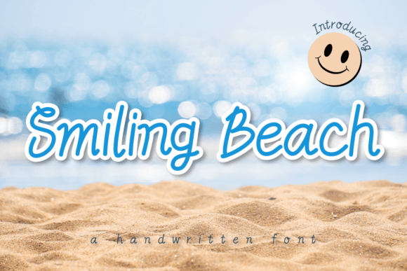 Smiling Beach: A Script Handwritten Font for Modern Web Design