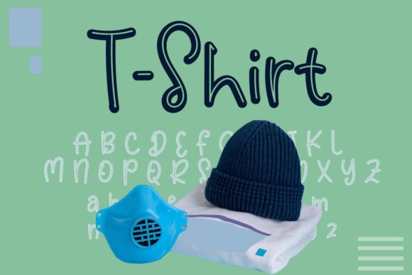 T-shirt: A Versatile Font for Small Business Branding