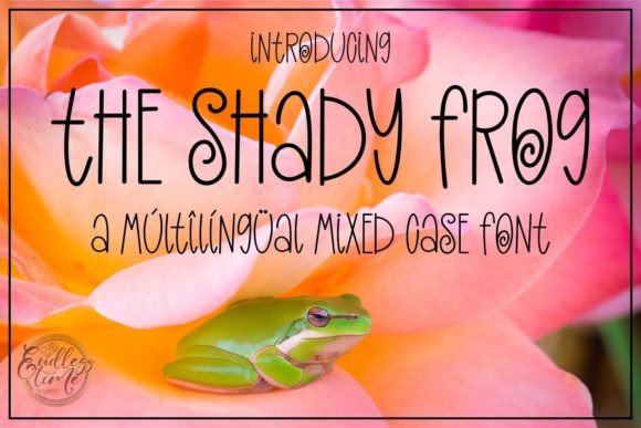 The Shady Frog: A Script Handwritten Font for Branding Magic
