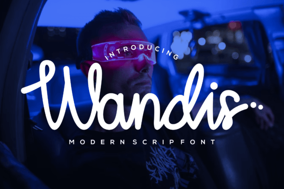 Wandis: A Modern Handwritten Font for Creative Crafters