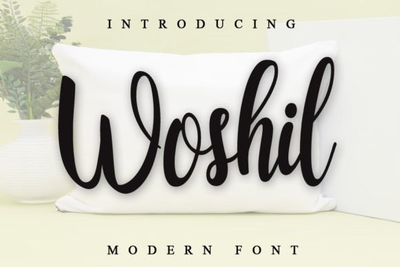 Woshil: A Script Handwritten Font for Branding That Feels Personal and Professional