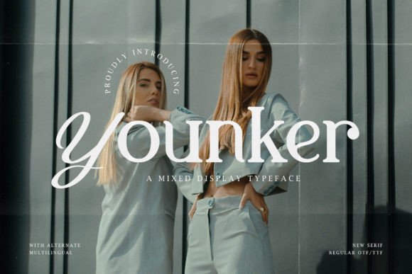 Younker: A Serif Font That Elevates Editorial Design